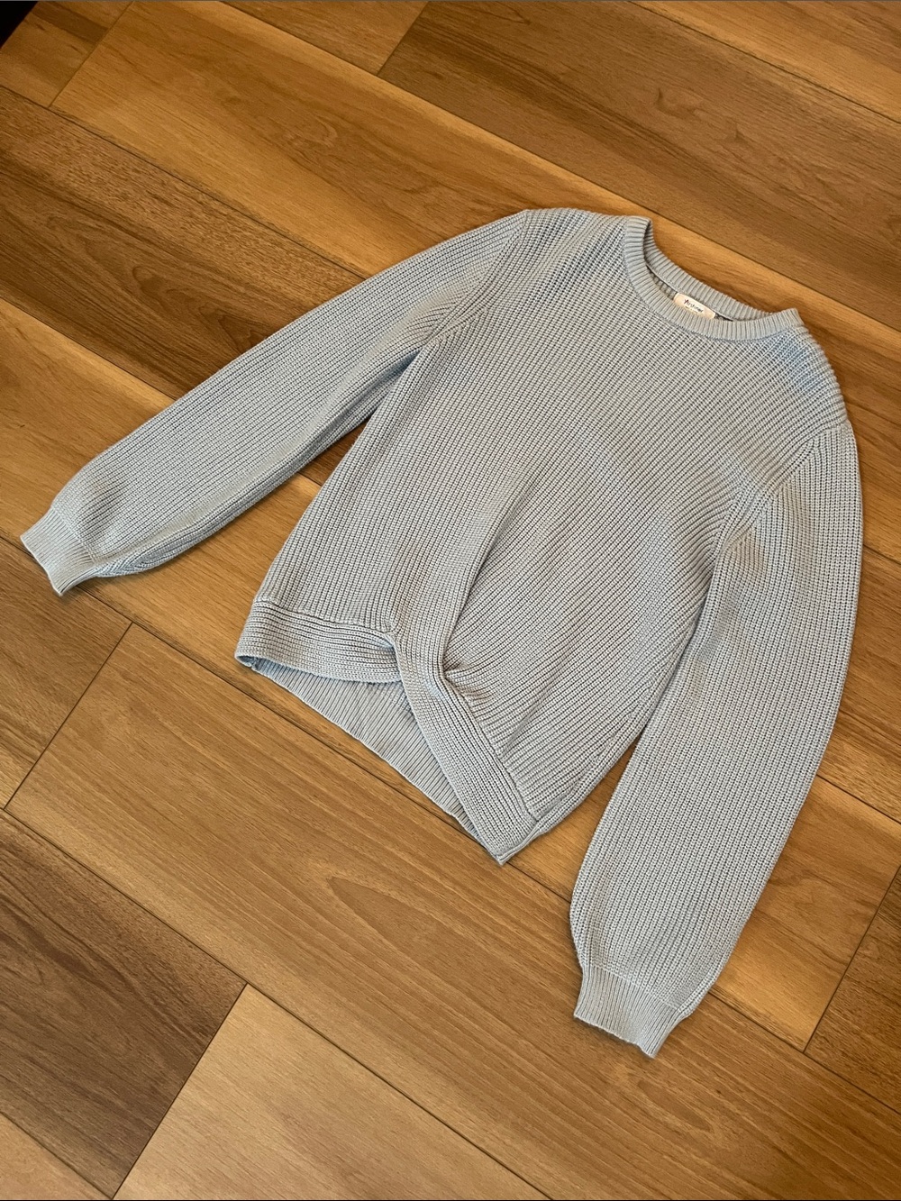 Girl’s Knit Twist Front Pullover Sweater